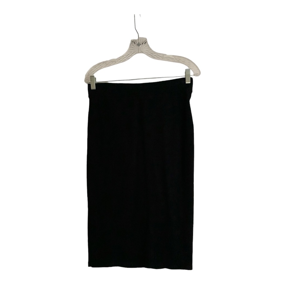 IRIS Women's Black Pencil Skirt Size L